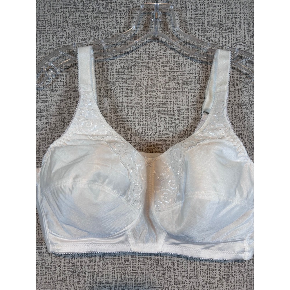 NWT Naturalwear Trulife 290 Mastectomy Bra Pocketed Wire Free 36C Post Surgery